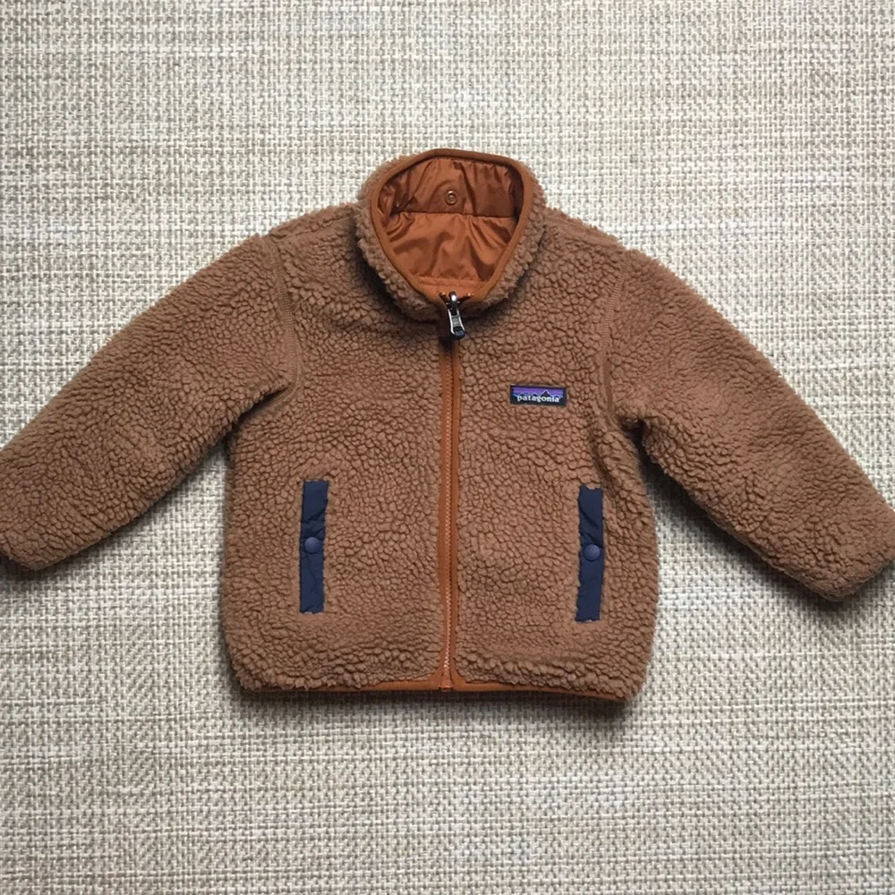 Patagonia Reversible Tribbles Jacket (size 2T)